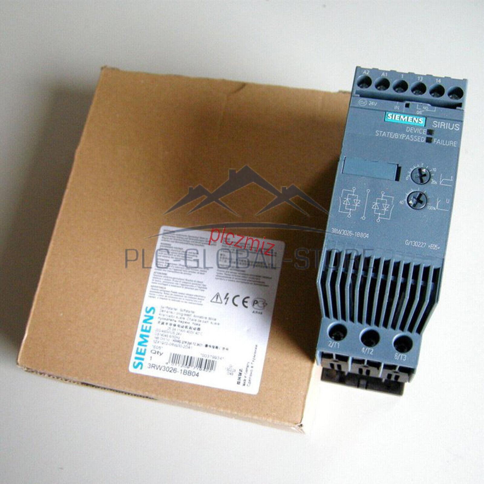 ONE New Siemens Soft Starter 3RW3026-1BB04 11KW 3RW30261BB04