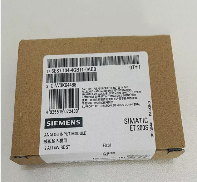 New Siemens 6ES7134-4GB11-0AB0 Electronics module 6ES71344GB110AB0