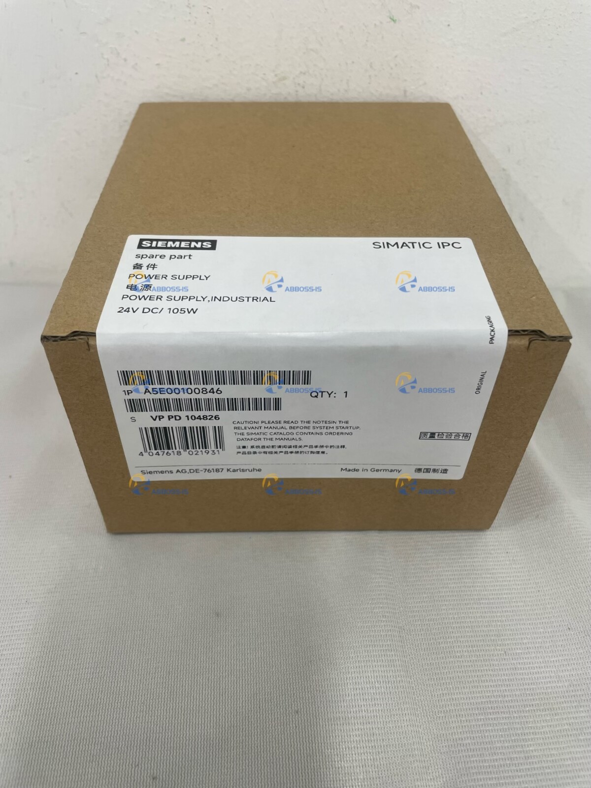New Siemens A5E00100846 Power Supply Unit Fast Shipping