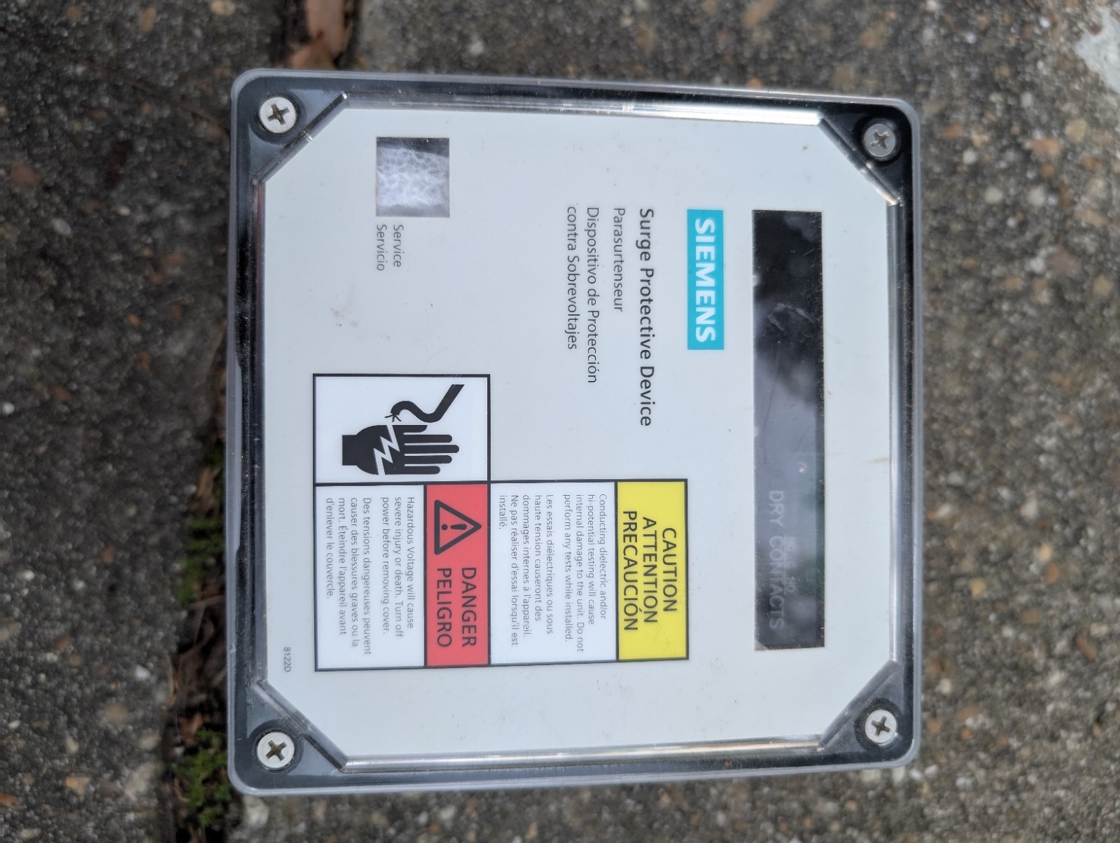 New Siemens TPS3C1120D2 Surge Protection / Protective Device. 20 kA  208Y/120V