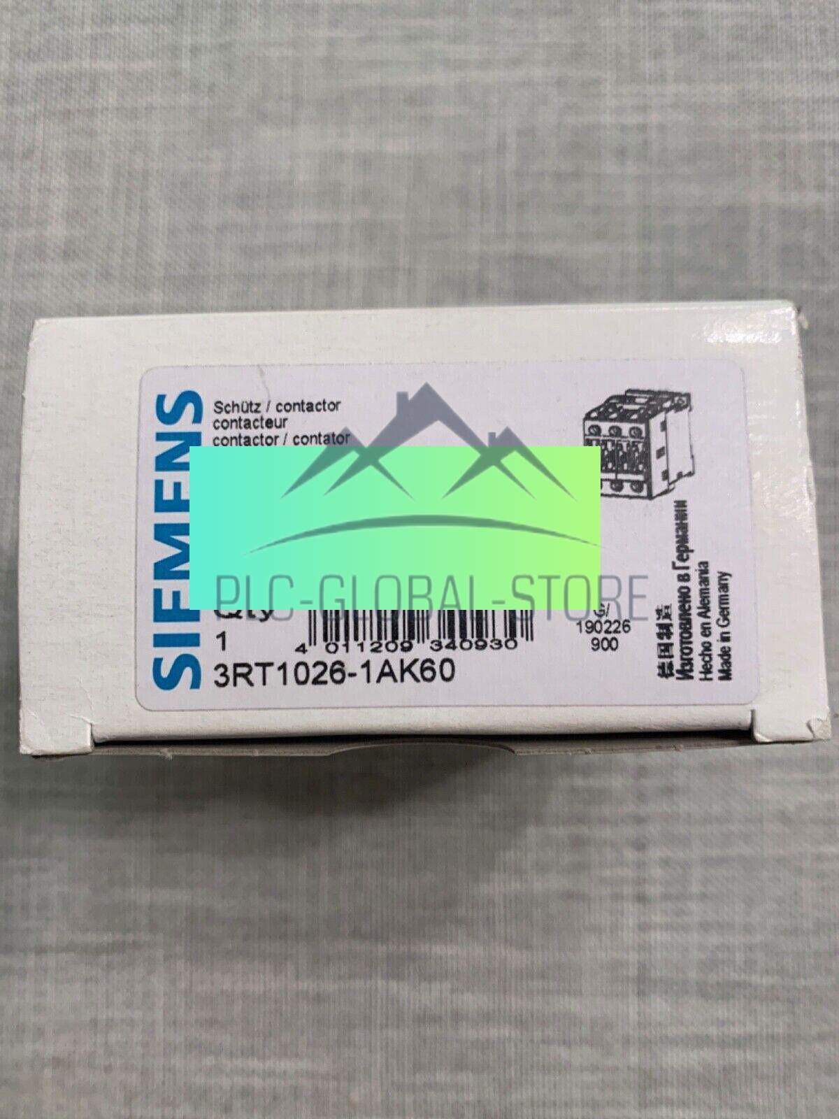 NEW 1PC SIEMENS Contactor 3RT1026-1AK60 FAST SHIP