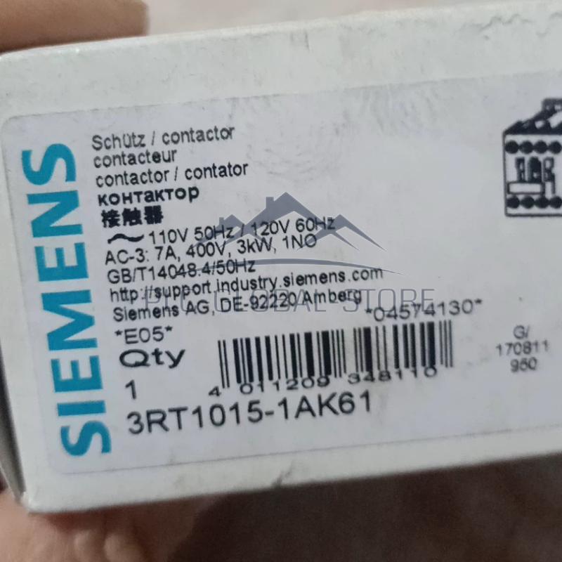 NEW 1PC SIEMENS 3RT1015-1AK61 POWER AC CONTACTOR FAST SHIP
