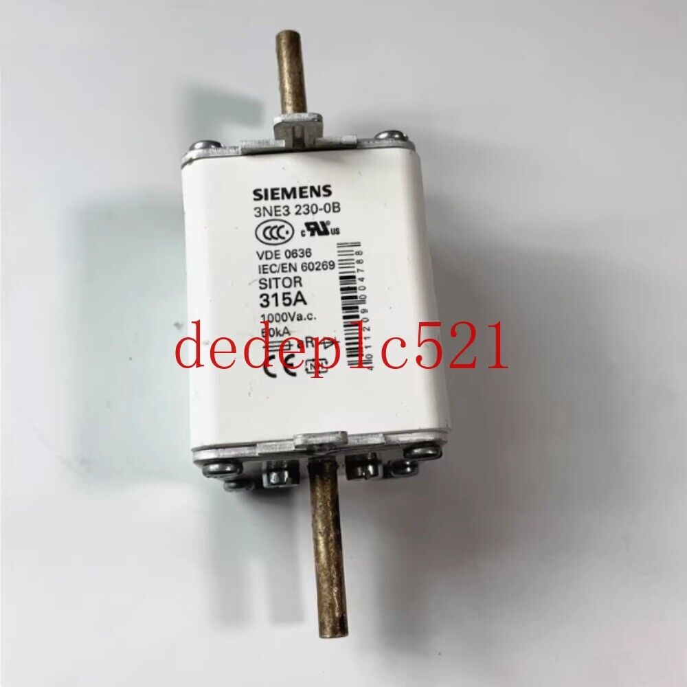 1PCS 3NE3 230-0B SIEMENS Fuse 315A and 1000VAC
