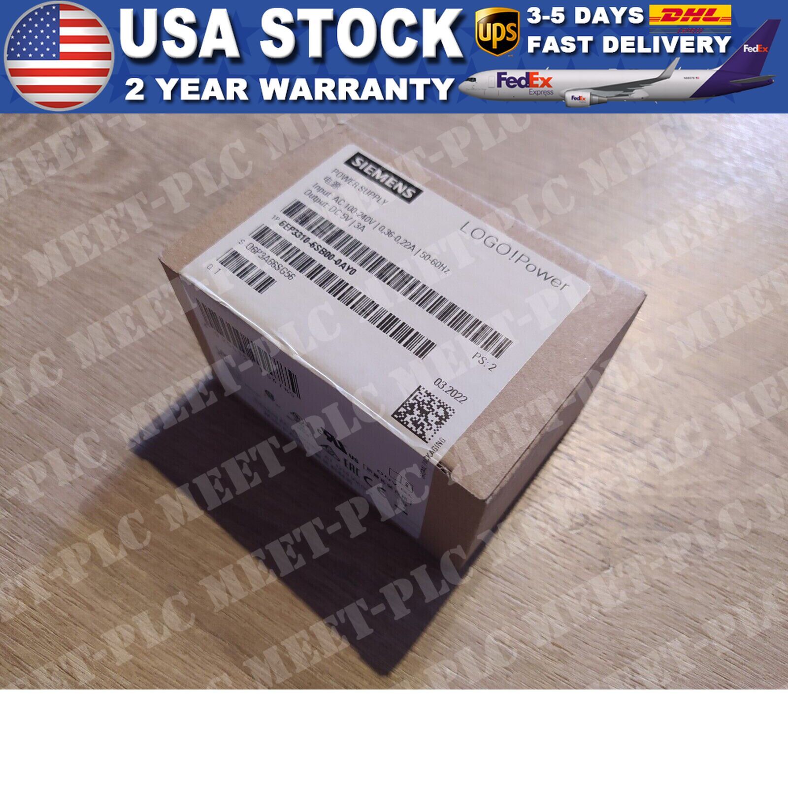 SIEMENS 6EP3310-6SB00-0AY0 LOGO POWER SUPPLY NEW