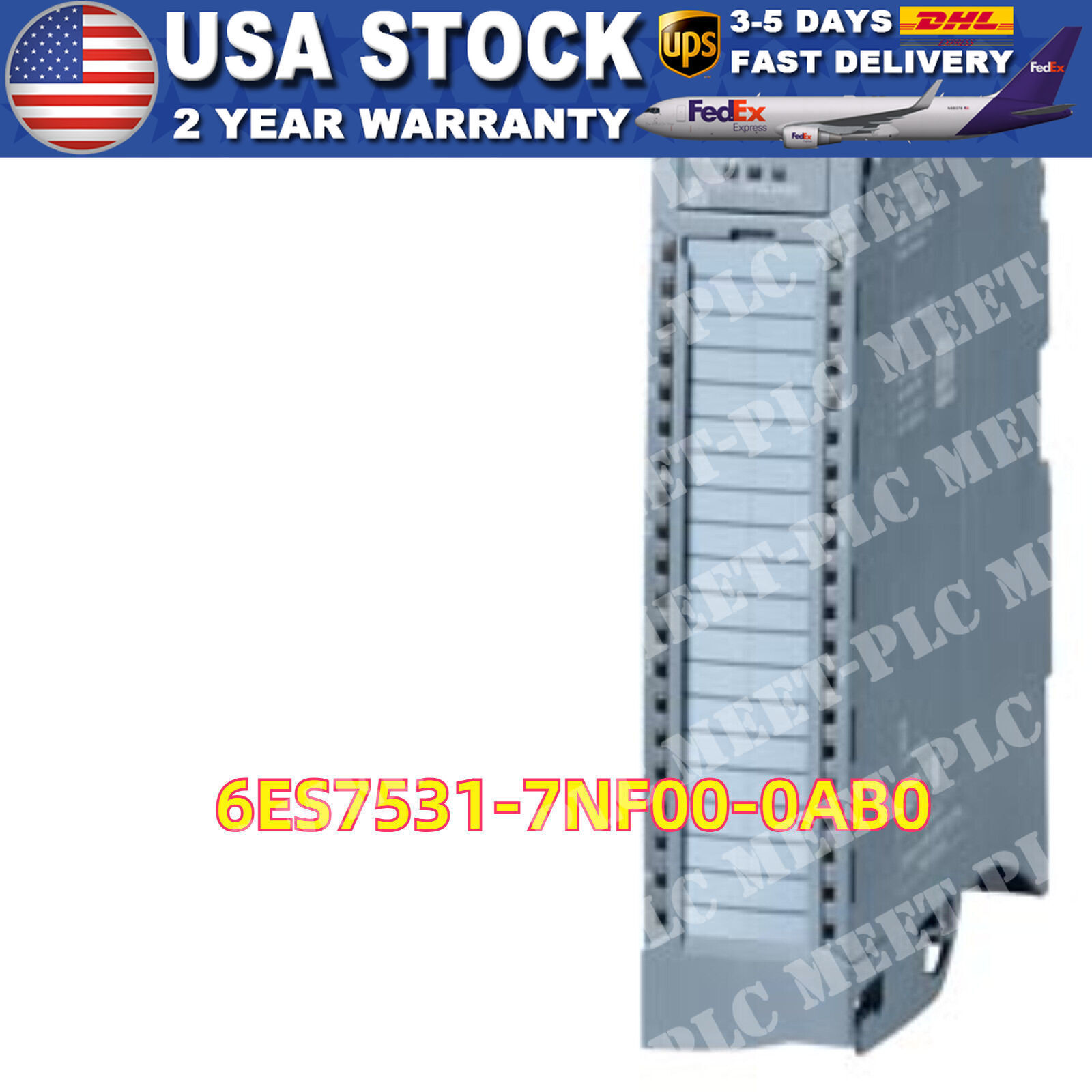 New Siemens 6ES7531-7NF00-0AB0 6ES7 531-7NF00-0AB0 1 Year Warranty Fast Shipping