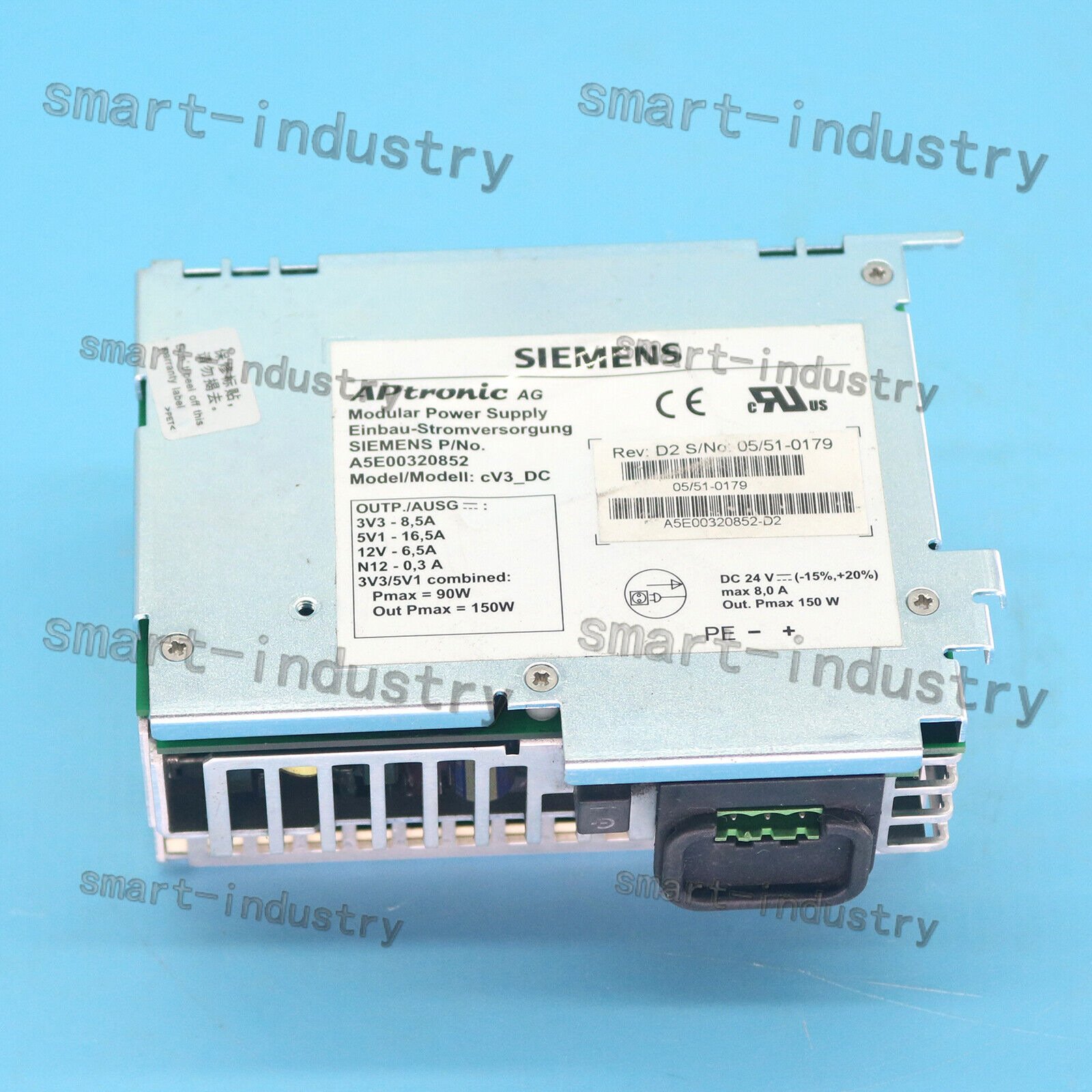 1pcs Siemens Used A5E00320852 modular power supply free shipping