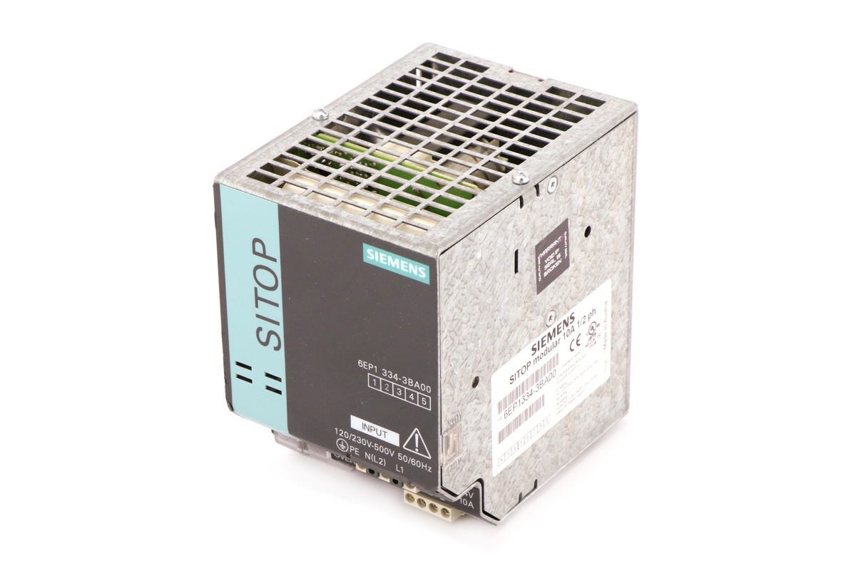 Siemens 6EP1334-3BA00  New factory sealed SITOP PSU200M 10 A Stabilized power