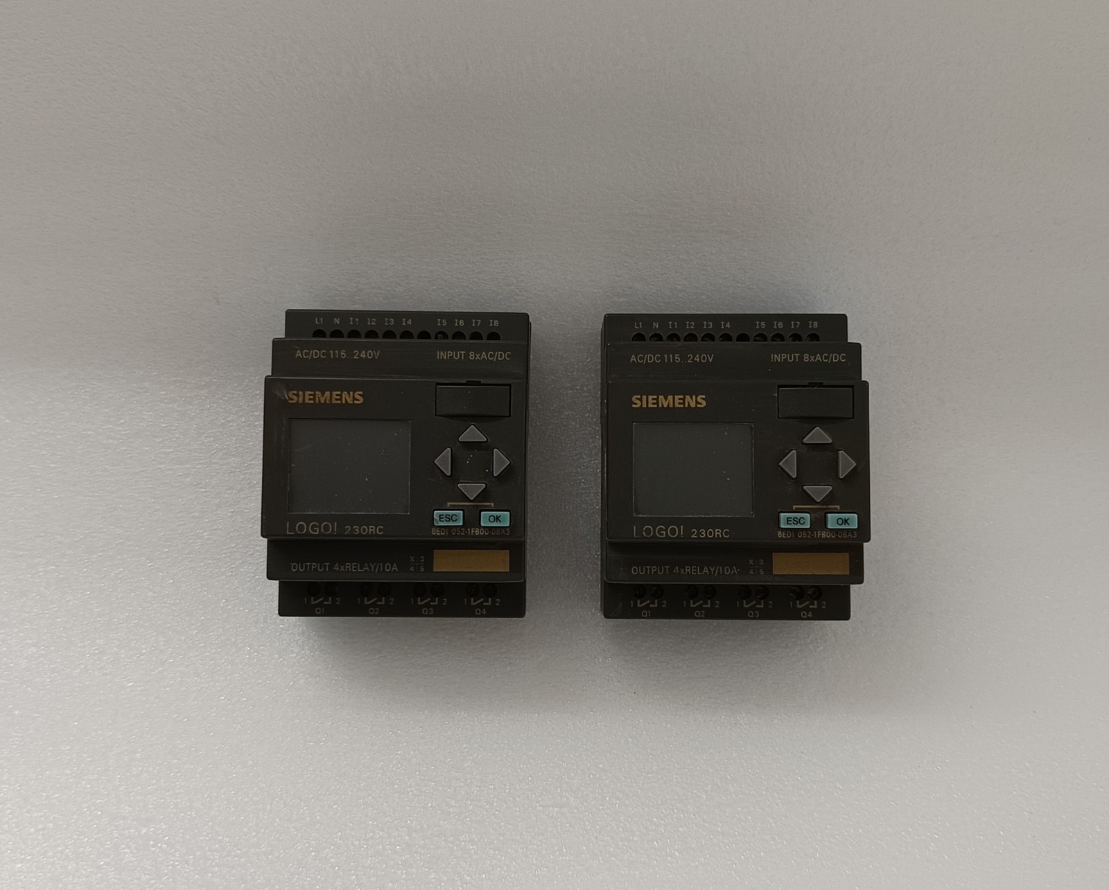 (  LOT  OF  2  PC.  )   SIEMENS  LOGO  230RC  6ED1 052-1FB00-0BA3