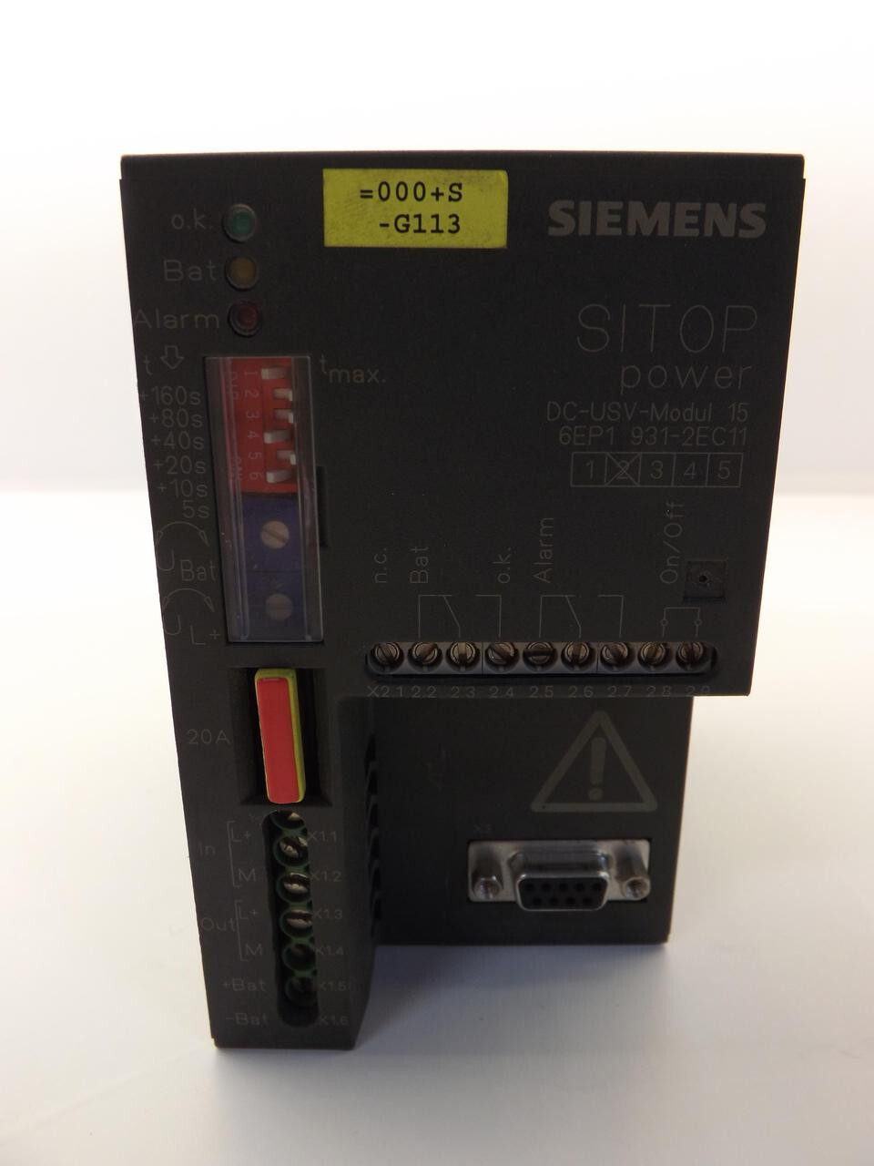 SIEMENS 6EP1 931-2EC11 MODULE T36371
