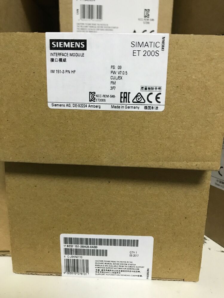 6ES7151-3BA23-0AB0 Siemens 6ES7 151-3BA23-0AB0 New In Box Free Shipping