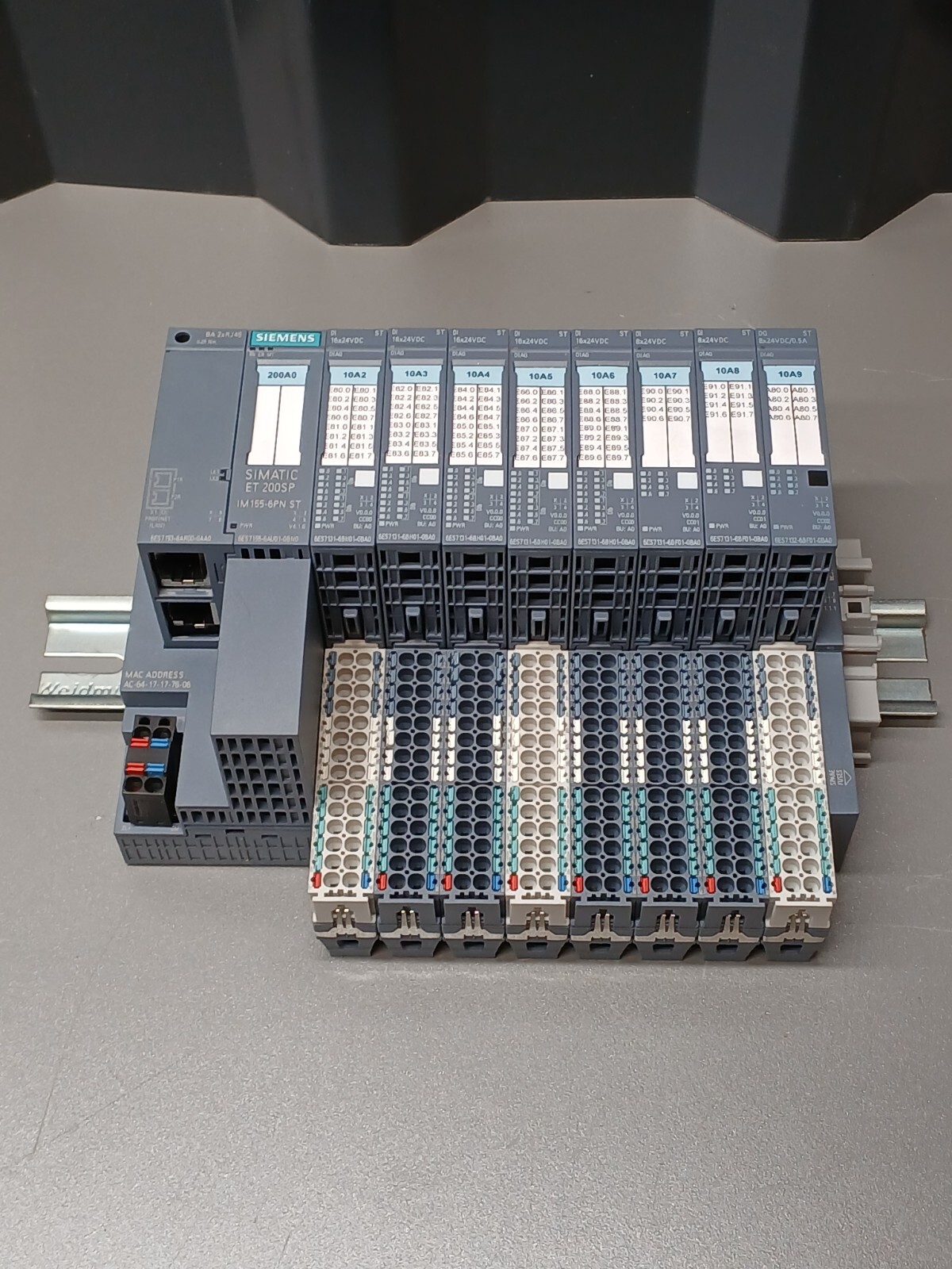 Siemens ET200SP IM155-6PN ST 6AU01-0BN0 - Includes Modules - See Pictures