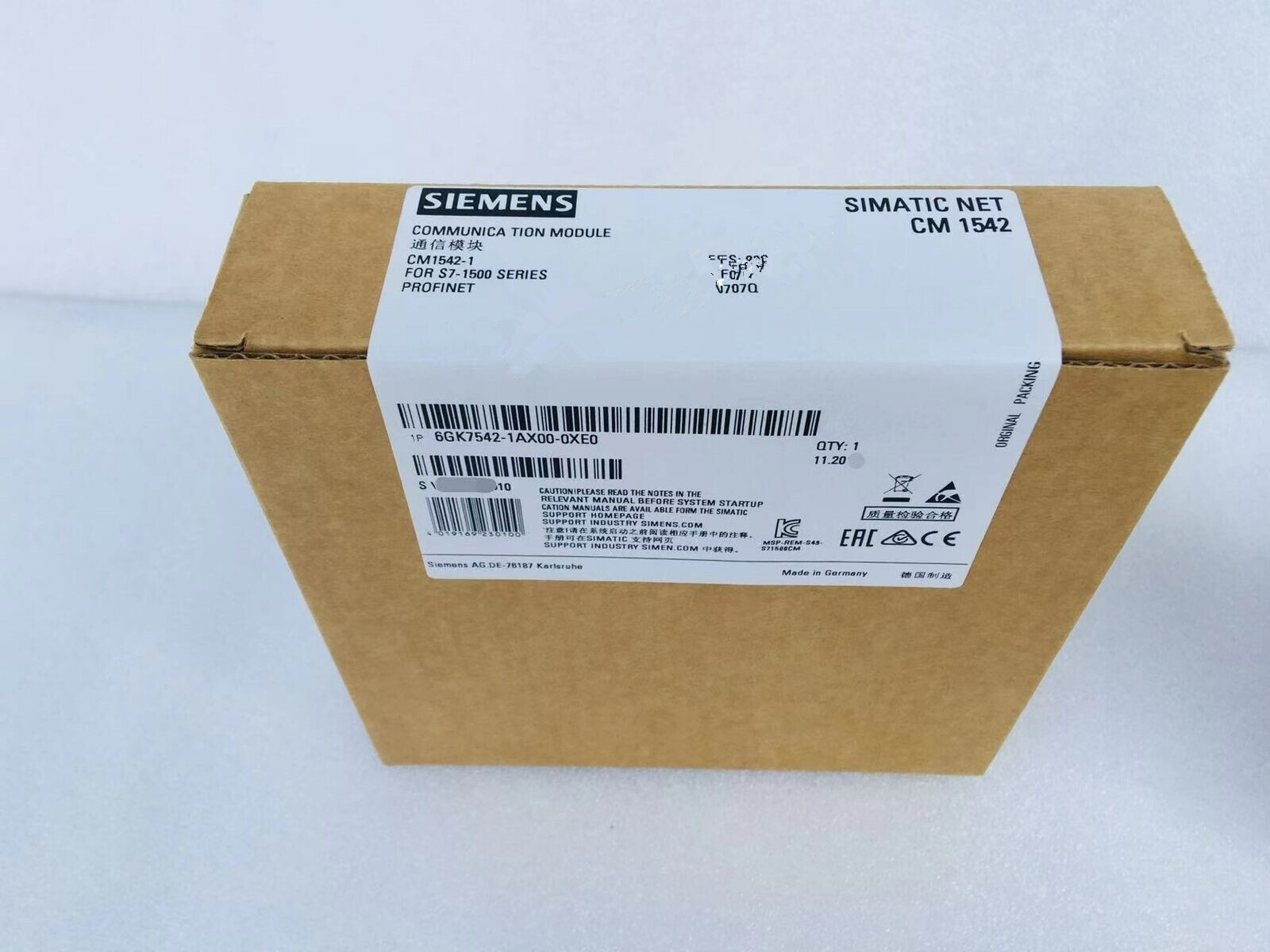 6GK7542-1AX00-0XE0 NEW SIEMENS Communication Processor