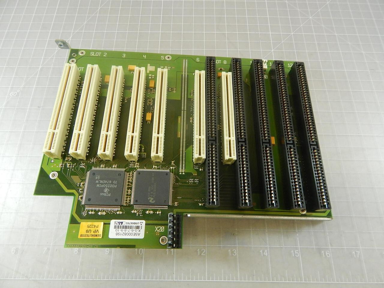 SIEMENS A5E00082205-05 A5E00082198 BACKPLANE BOARD T97748