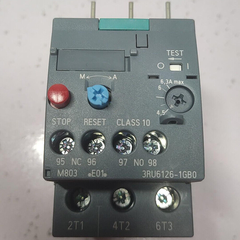 4.5-6.3A Thermal Overload Relay 3RU6126-1GB0 for Siemens