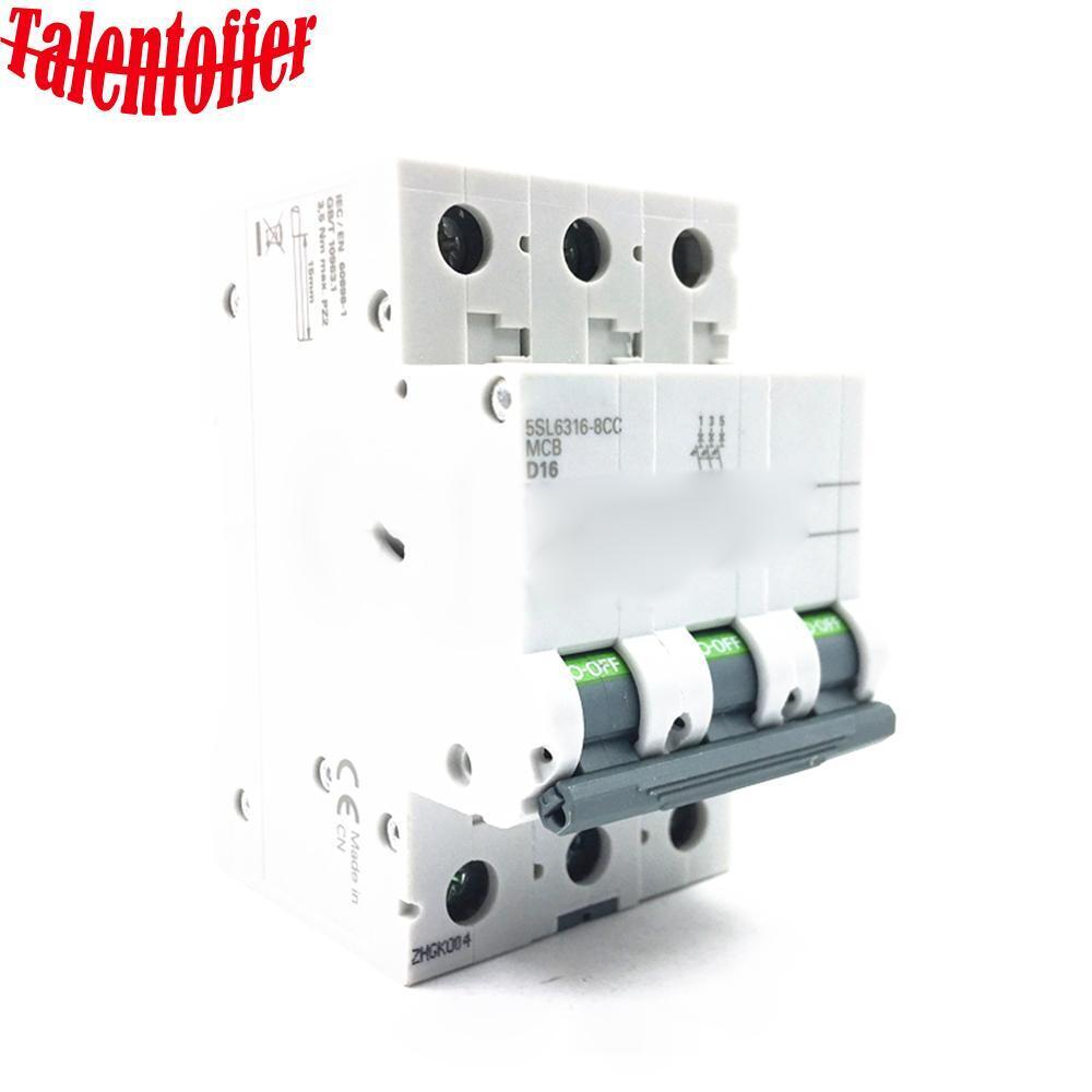 3P 16A 400V Circuit Breaker for Siemens 5SL6316-8CC