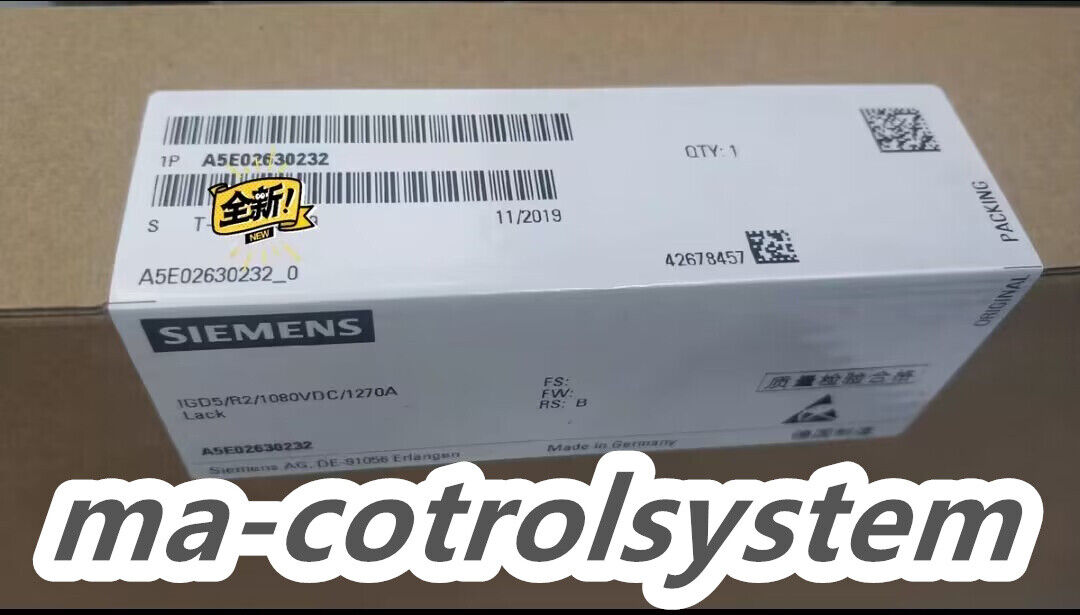 New SIEMENS A5E02630232 Brand Fast Shipping (By DHL)