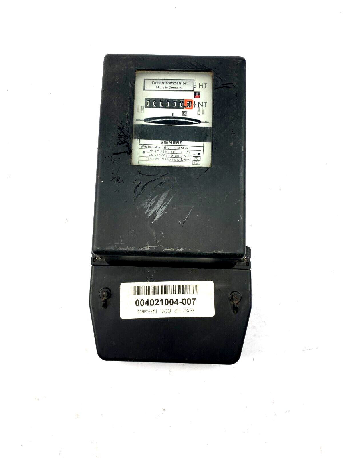 Siemens kWh Three-Phase Meter 7CA4462