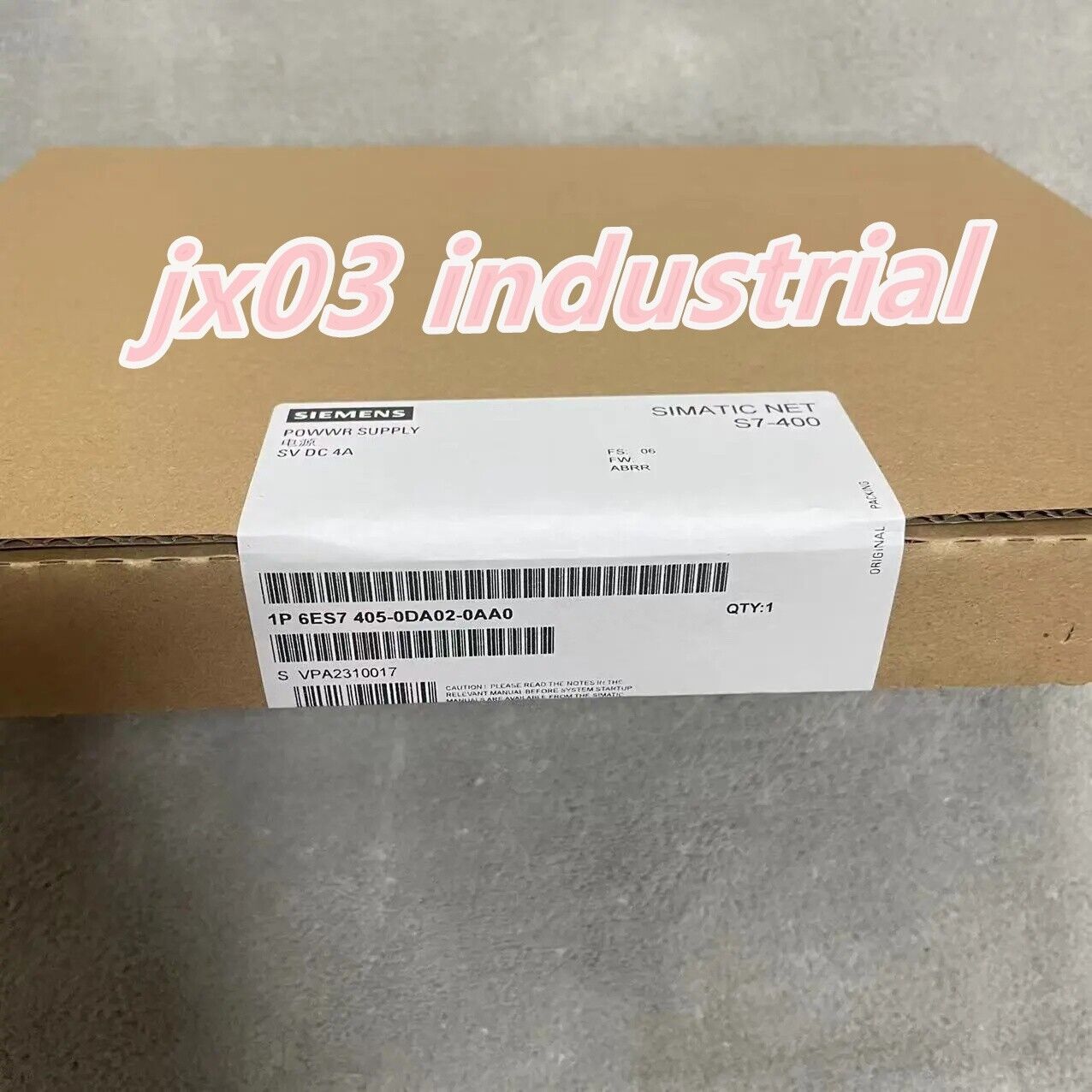 NEW Siemens 6ES7 405-0DA02-0AA0  6ES7405-0DA02-0AA0 In Box Shipping