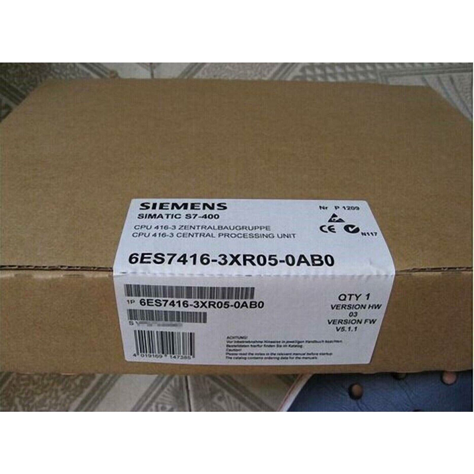 1PC New Sealed SIEMENS 6ES7 416-3XR05-0AB0 6ES7416-3XR05-0AB0
