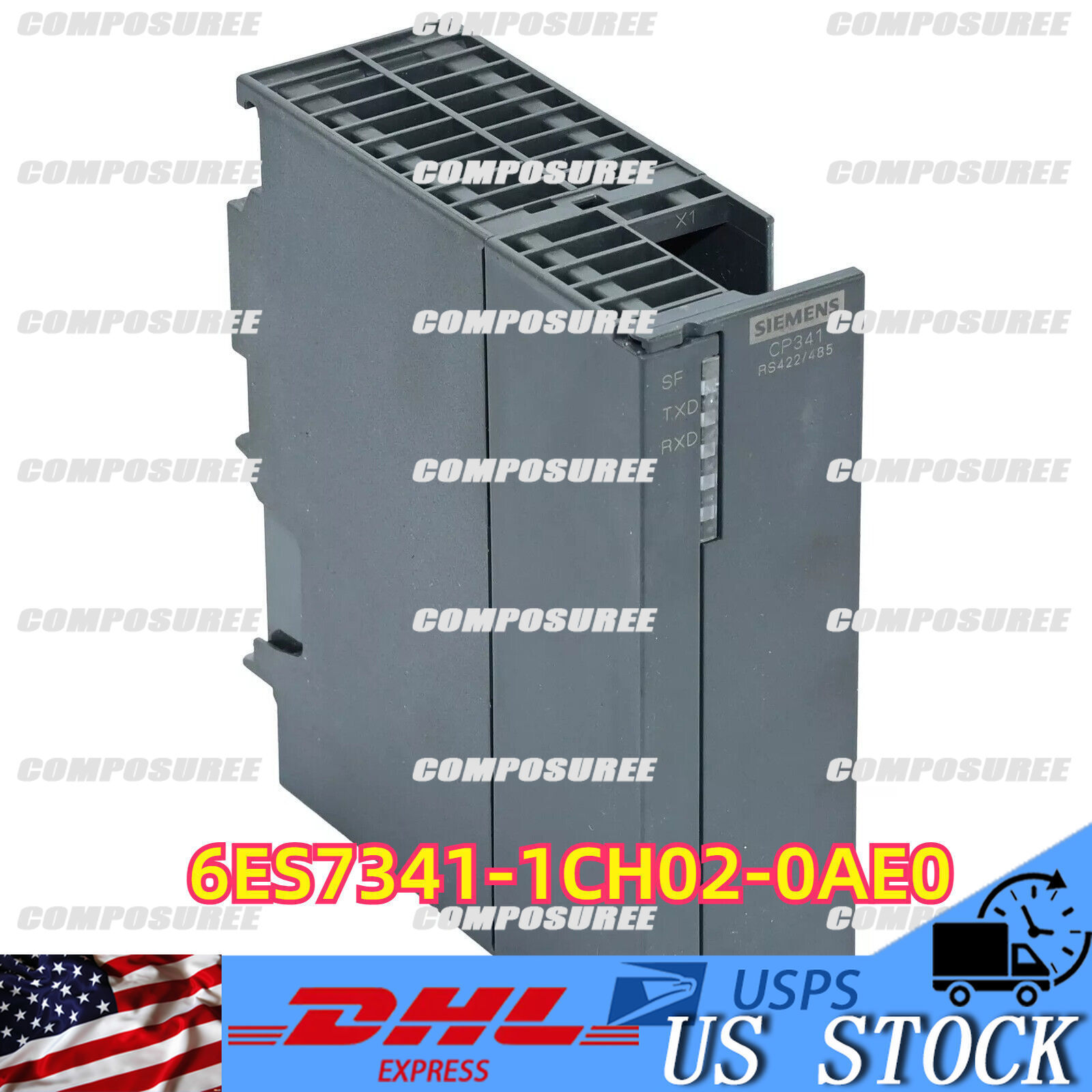 New Siemens 6ES7 341-1CH02-0AE0 6ES7341-1CH02-0AE0 SIMATIC S7-300 CP 341
