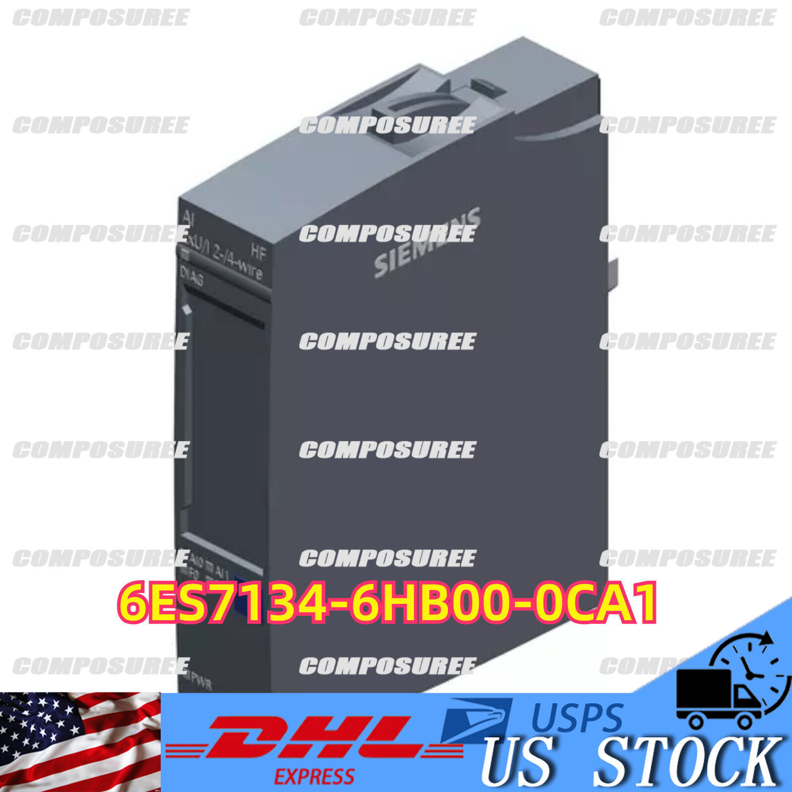 New Siemens 6ES7 134-6HB00-0CA1 6ES7134-6HB00-0CA1 ET 200SP Analog Input Module