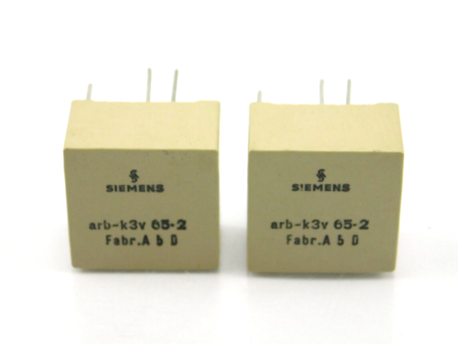 Siemens Arb-K3V 65-2 Color. A B D ** 2 Pieces **