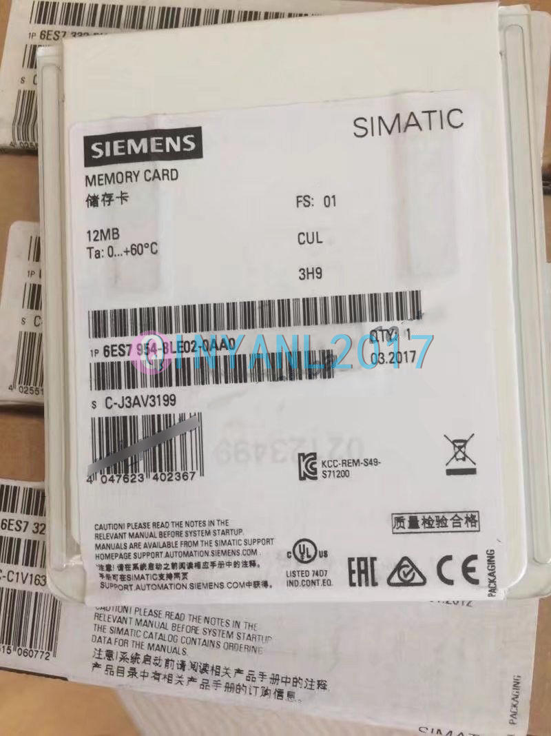1PC Brand New Siemens 6ES7 954-8LE02-0AA0 Memory Card