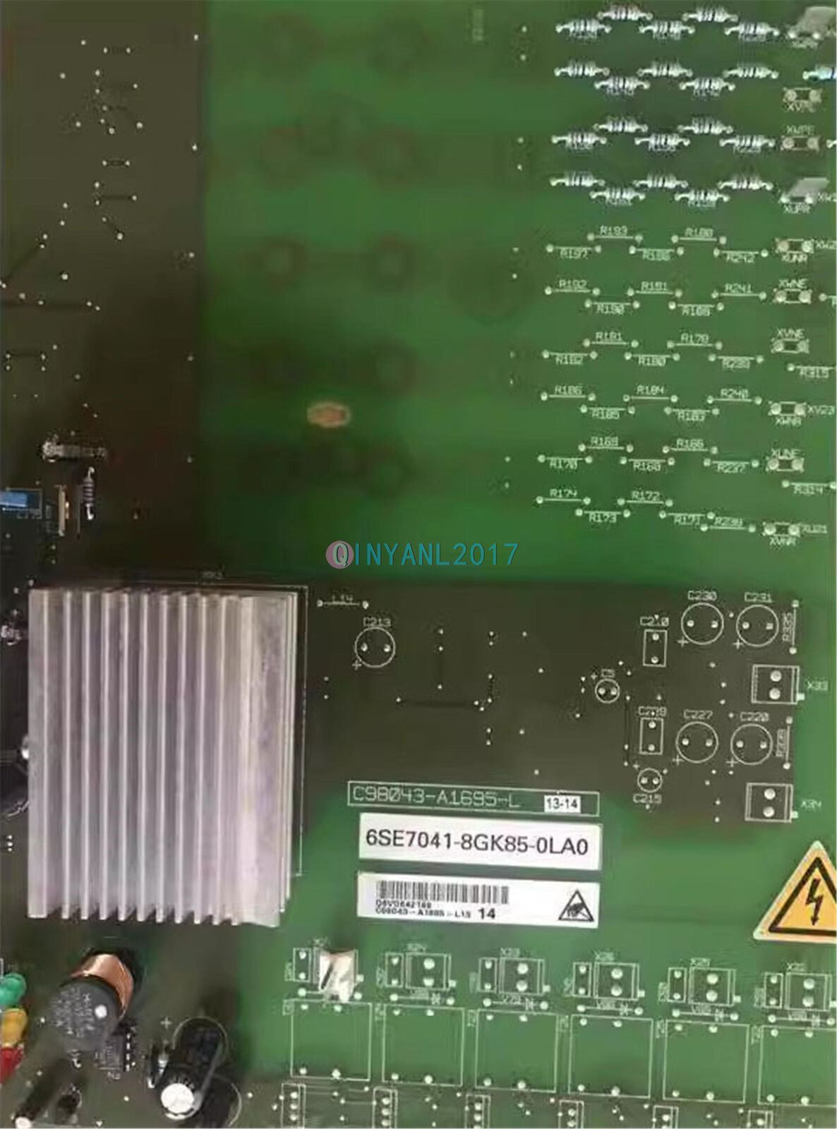 1PCS Used Siemens 6SE7041-8GK85-0LA0 C98043-A1695-L13 current plate