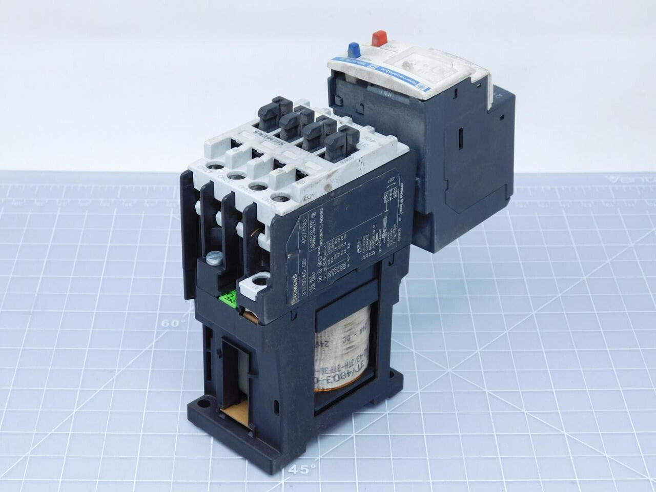 SIEMENS 3TH3040-0B CONTACTOR 16 A W/ OVERLOAD RELAY T125913
