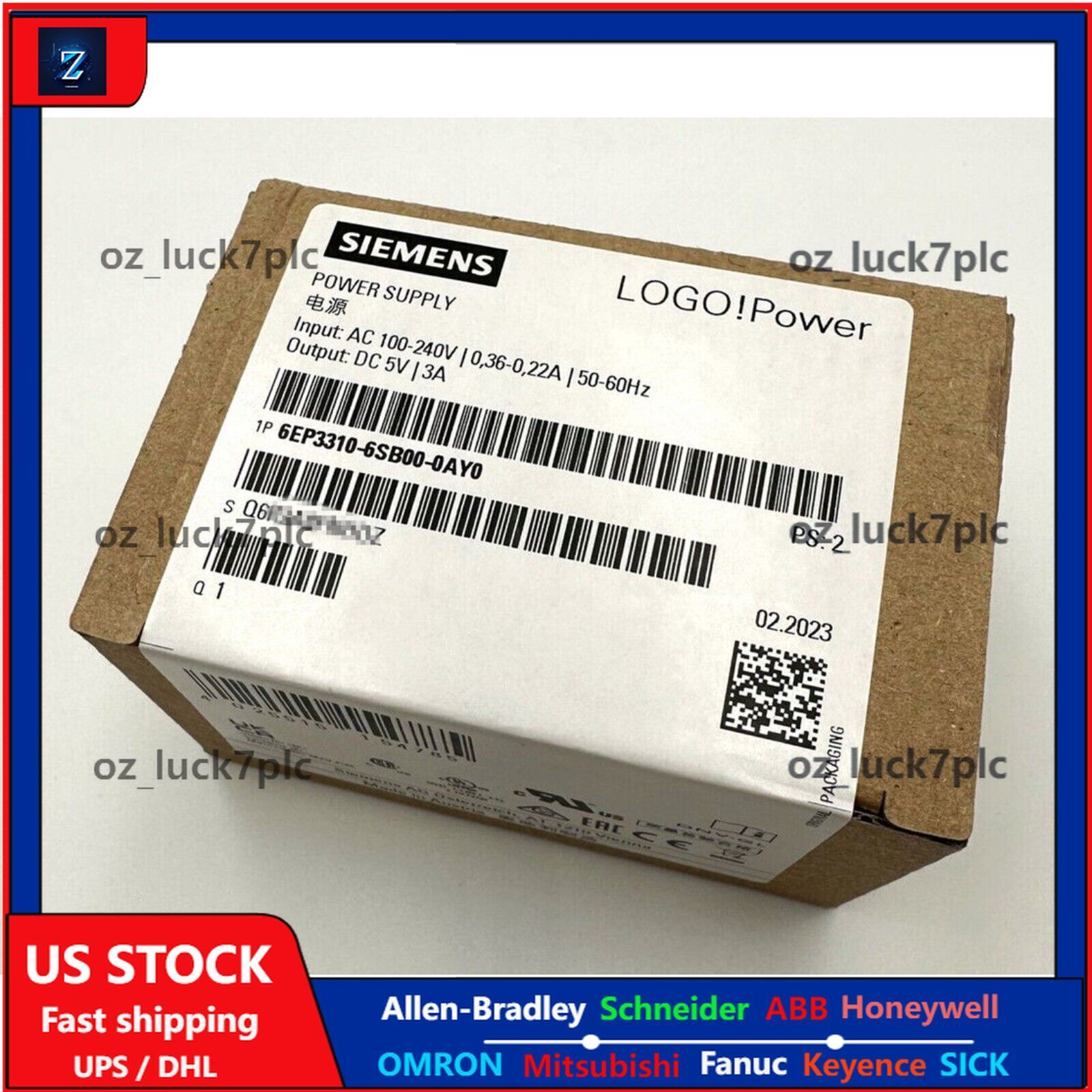 6EP3310-6SB00-0AY0 1PCS NEW SIEMENS LOGO! Power Supply 6EP3310-6SB00-0AY0 #