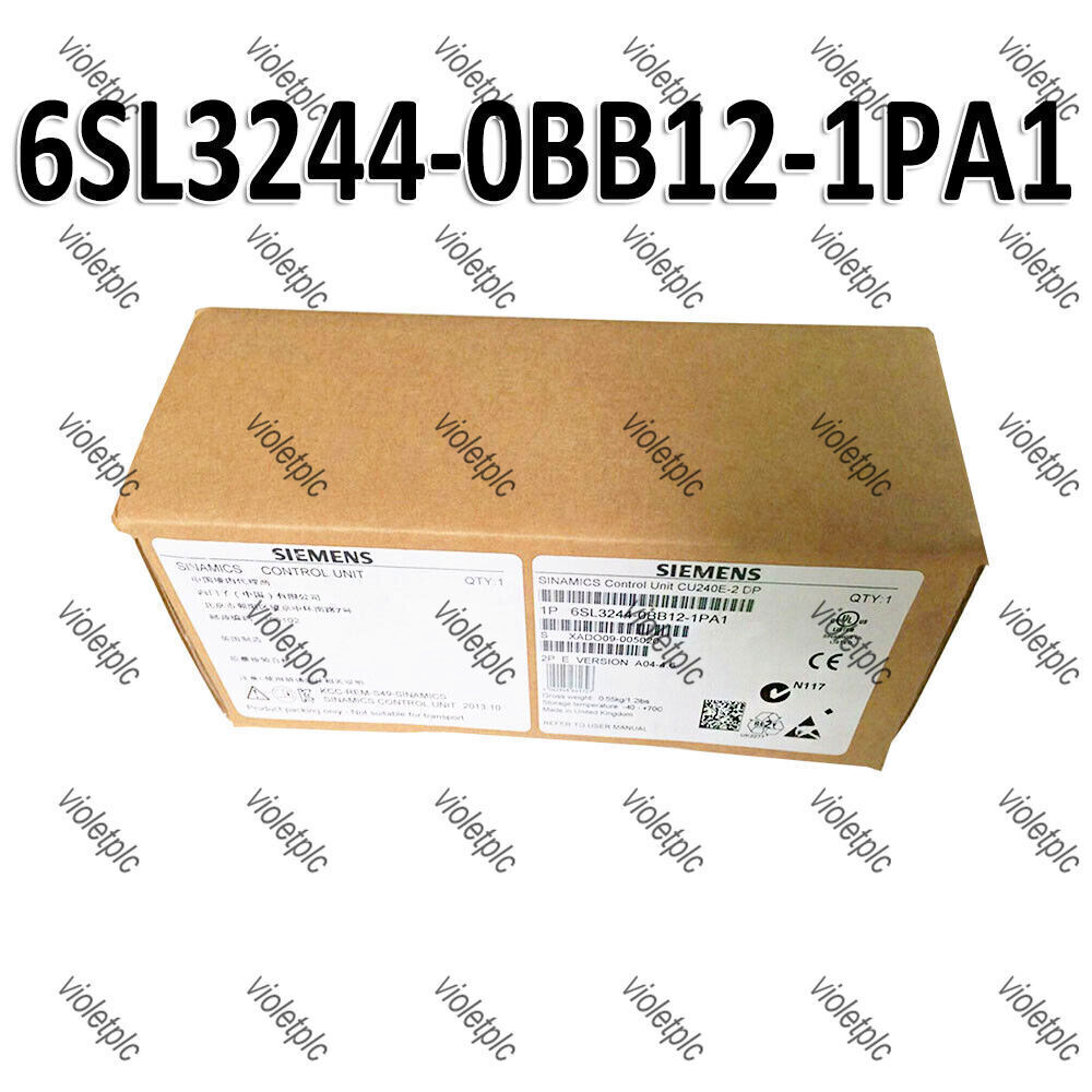 New Siemens 6SL3244-0BB12-1PA1 6SL32440BB121PA1 SINAMICS G120 CU240E-2