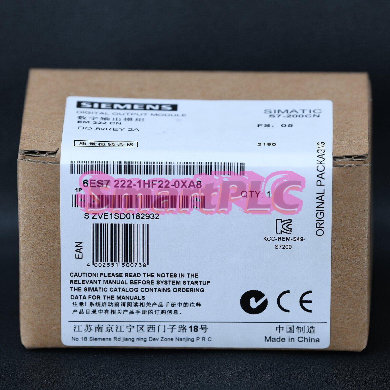 1Pc NEW Sealed SIEMENS 6ES7 222-1HF22-0XA8 6ES7222-1HF22-0XA8