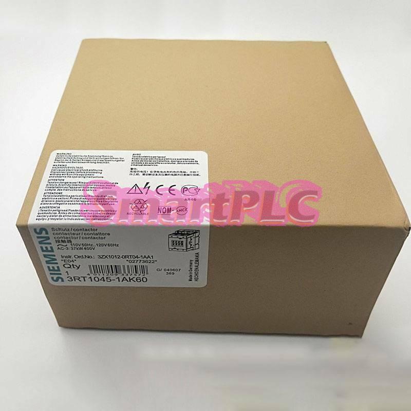1Pc  NeW SIEMENS 3RT1045-1AK60 3RT10451AK60 Contactor