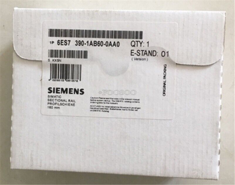 1Pcs Siemens Plc 6ES7 390-1AB60-0AA0(6ES73901AB600AA0) qe