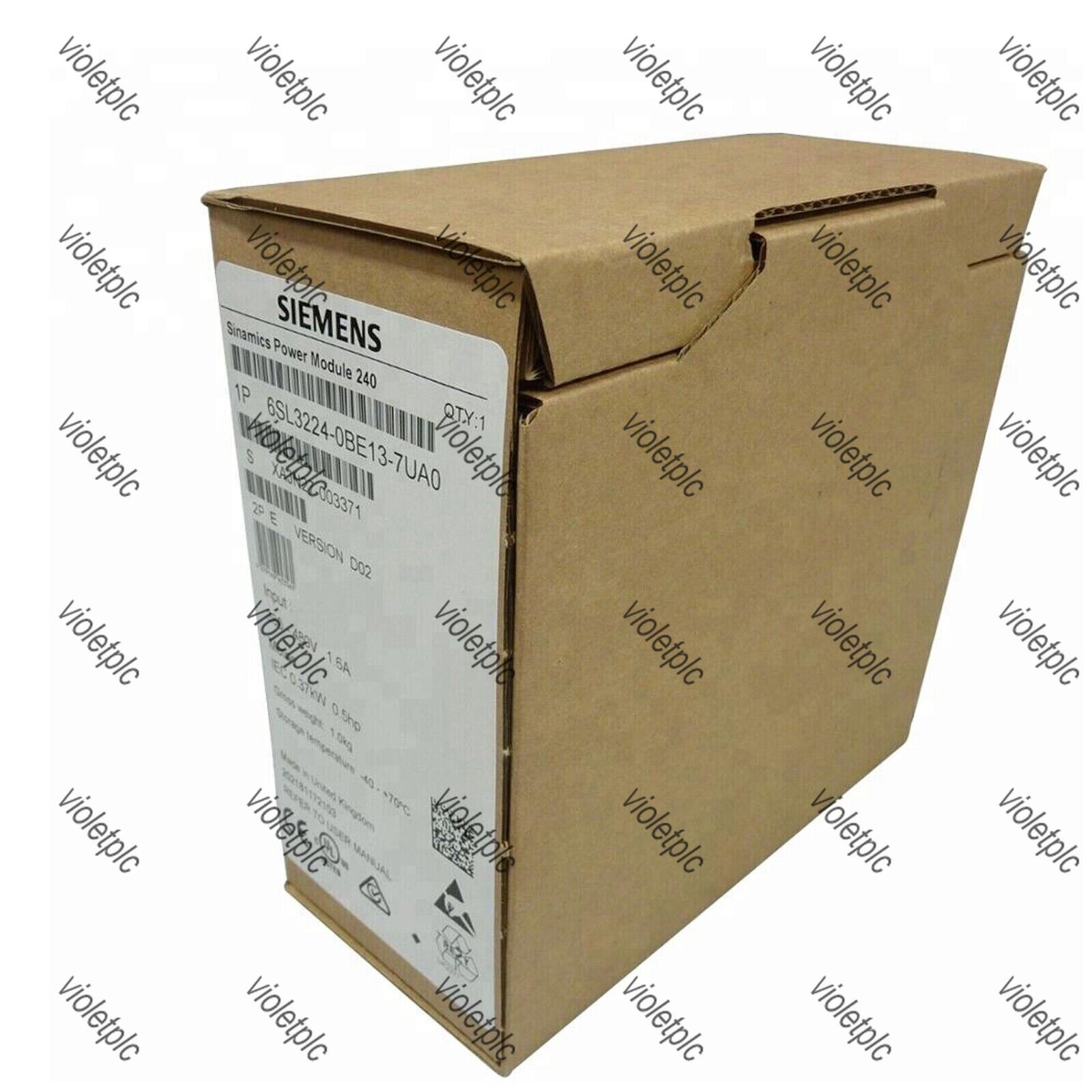 New Siemens 6SL3224-0BE13-7UA0 6SL32240BE137UA0 G120 PM 240 Power Module