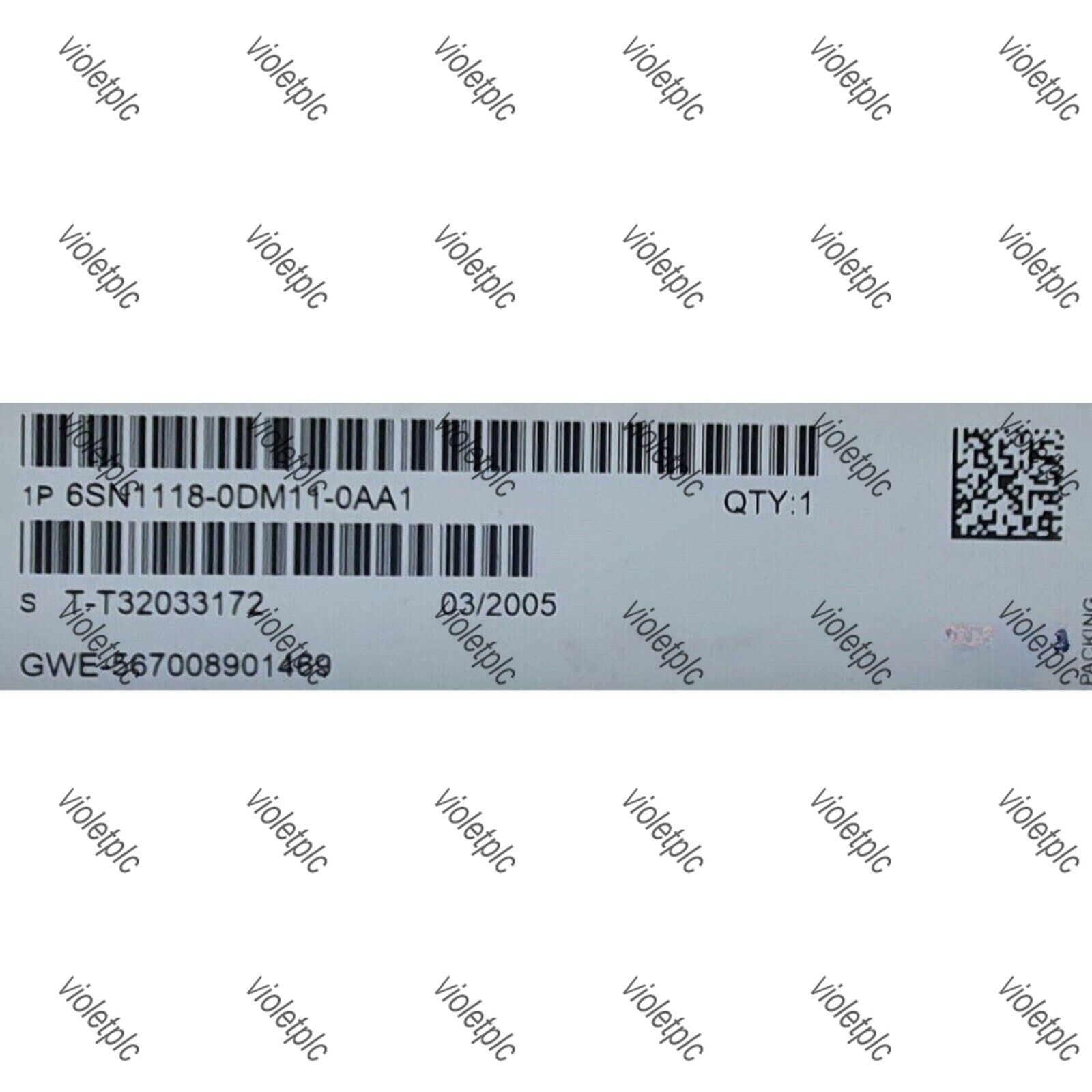 New Siemens 6SN1118-0DM11-0AA1 SIMODRIVE 611-D PLUG-IN 6SN1 118-0DM11-0AA1