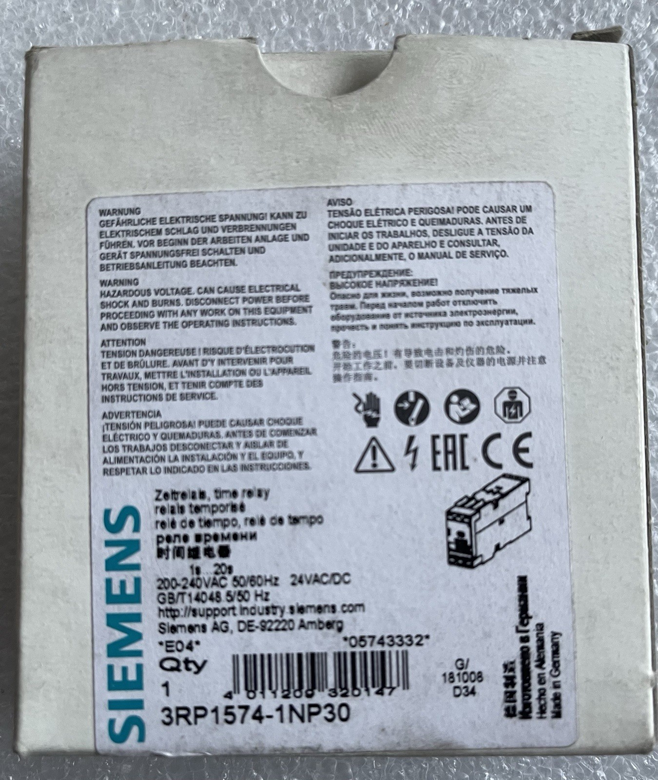 Siemens 3RP1574-1NP30