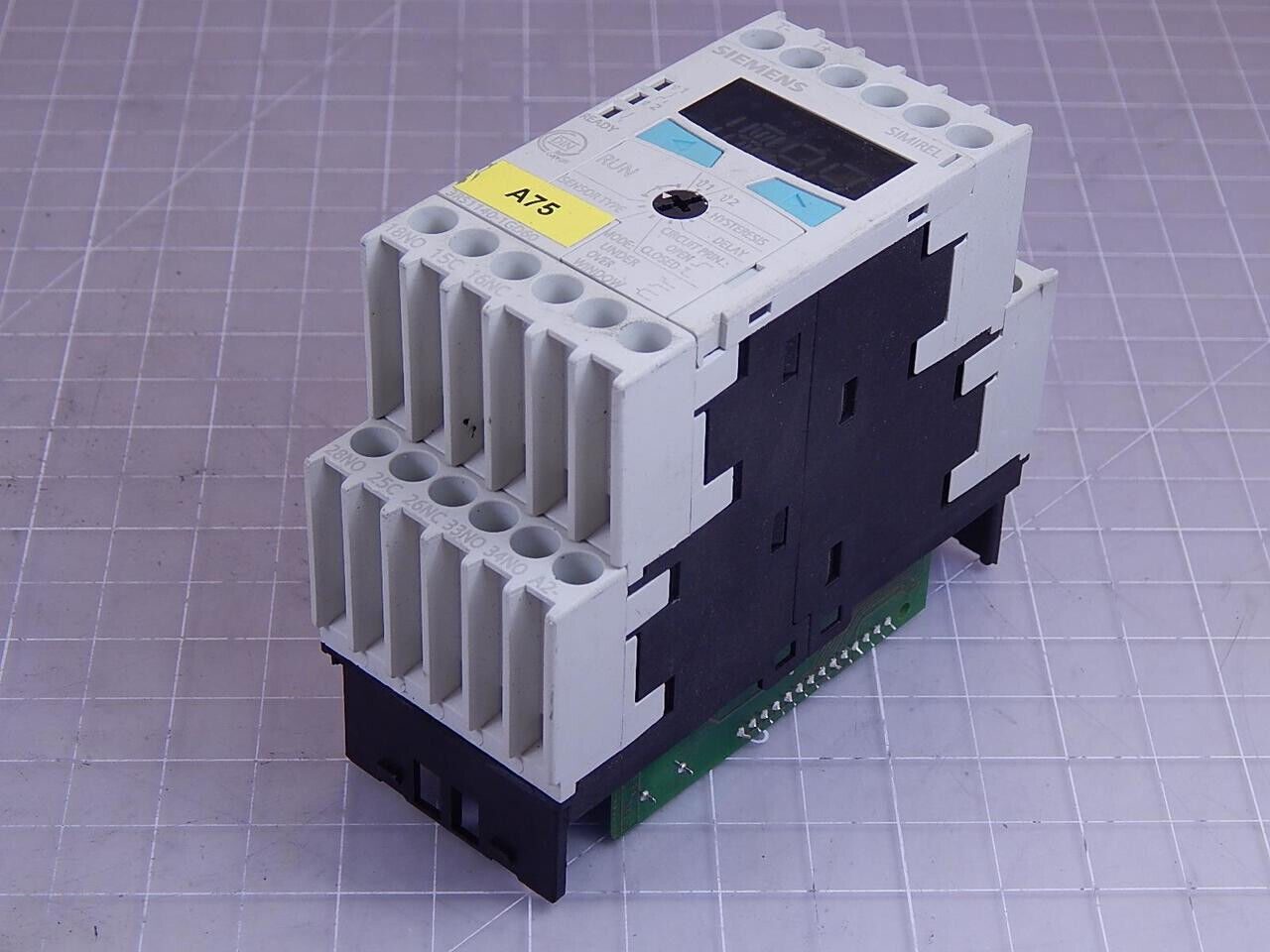 SIEMENS 3RS1140-1GD60 TEMPERATURE MONITORING RELAY T95166