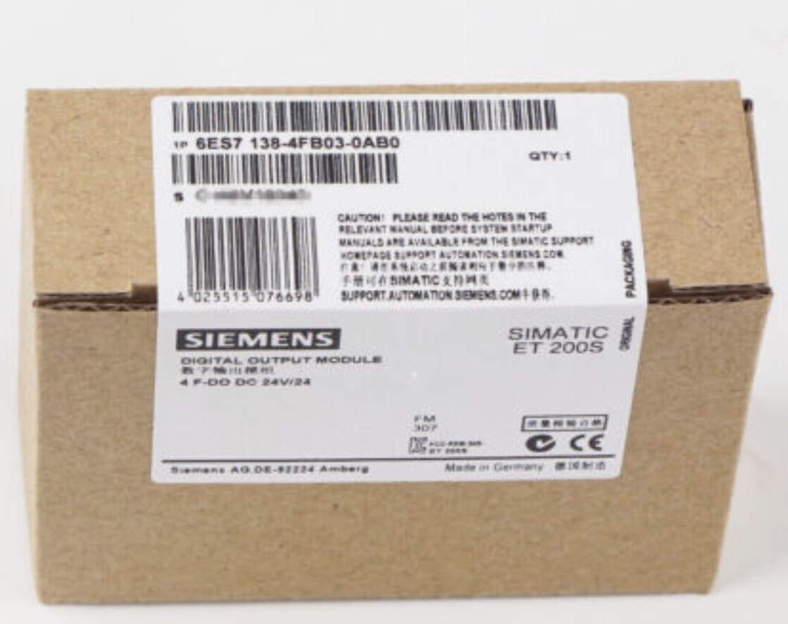 New Siemens 6ES7 138-4FB03-0AB0 6ES7138-4FB03-0AB0 In Box Free Shipping