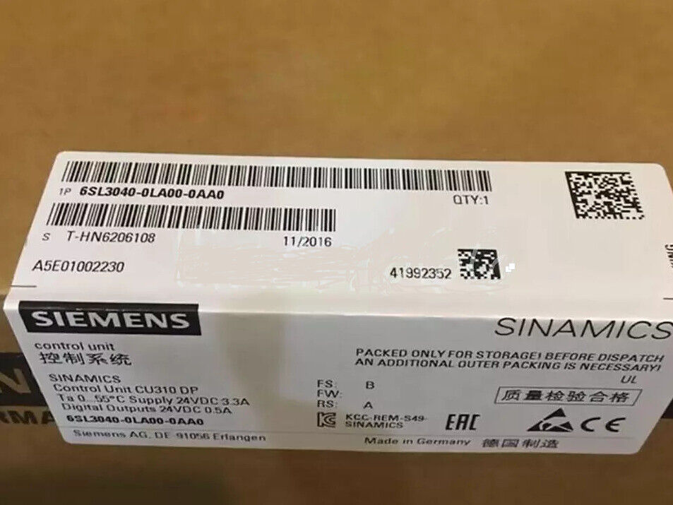 Original New Siemens control unit module 6SL3040-0LA00-0AA0 Free Shipping