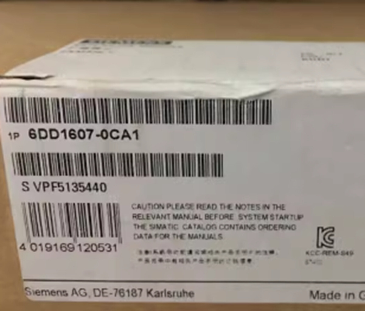 NEW Unopened Siemens 6DD1607-0CA1 SIMATIC S7-400 EXM 438-1 I/O Extension