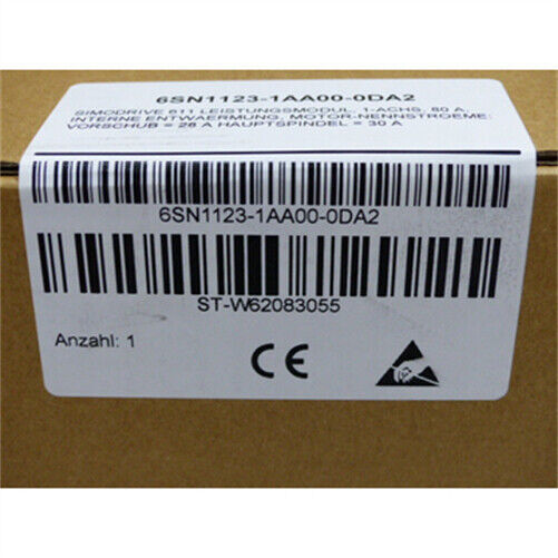 New Siemens  6SN1123-1AA00-0DA2  PLC Module  Free Shipping
