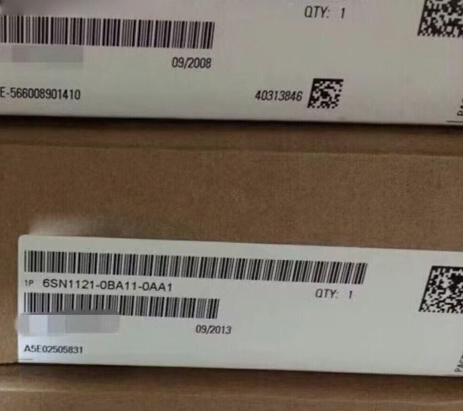 New Factory Sealed Siemens 6SN1121-0BA11-0AA1 Simodrive 611 Regelungseinschub