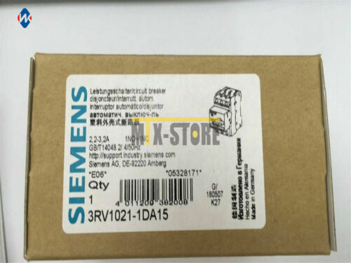 1PCS NEW BRAND SIEMENS 3RV1021-1DA15 with in box