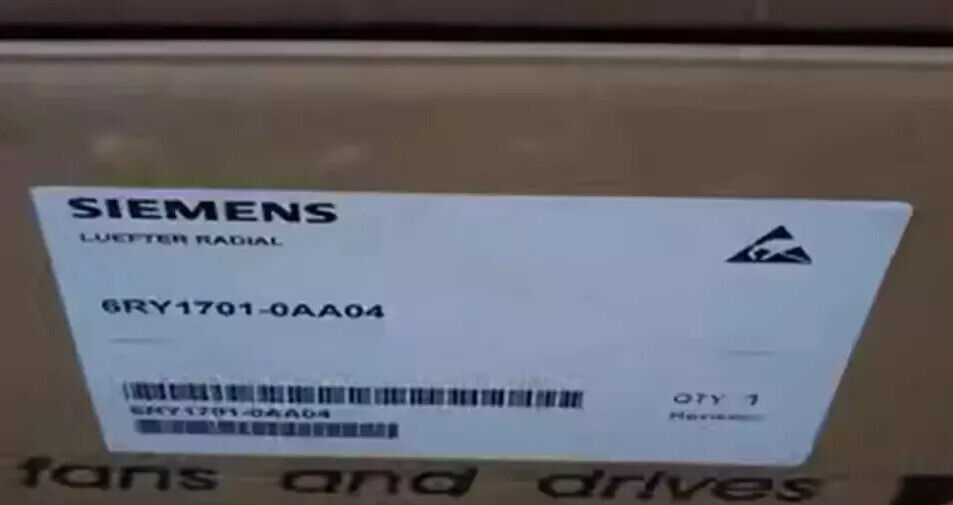 New Factory Sealed Siemens 6RA70 Radial Cooling Fan - 6RY1701-0AA04