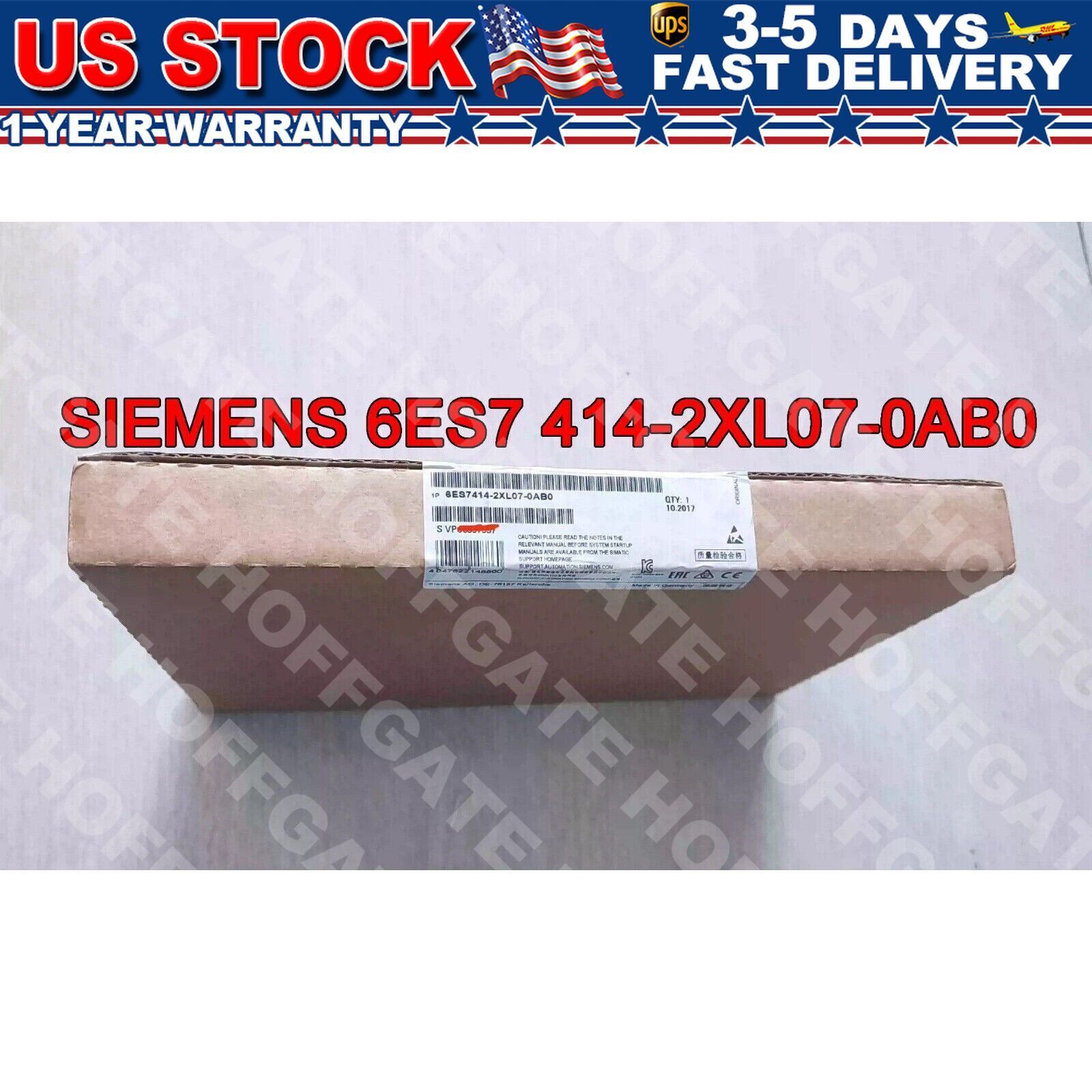 New Siemens 6ES7 414-2XL07-0AB0 6ES7414-2XL07-0AB0 SIMATIC S7-400 CPU 414-2