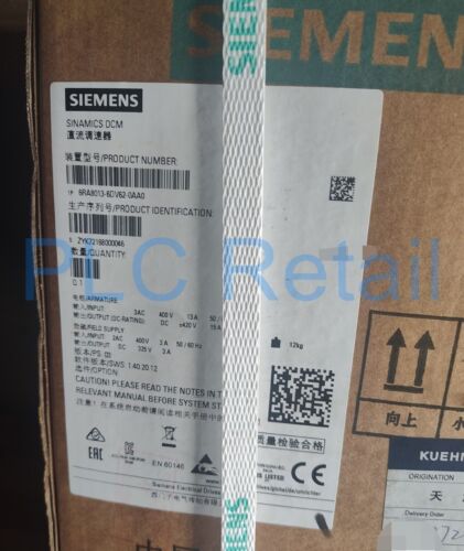 New Siemens DC Governor 6RA8013-6DV62-0AA0 FedEx DHL Fast delivery