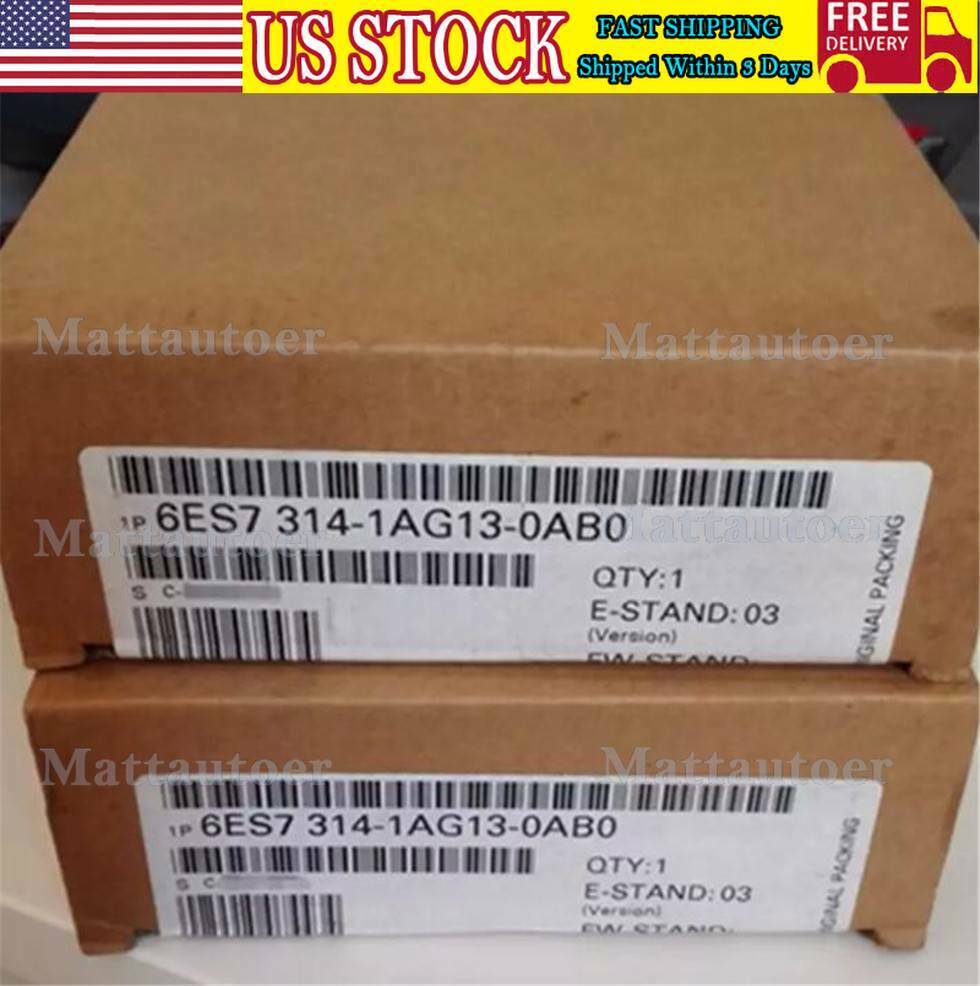 Siemens 6ES7 314-1AG13-0AB0 New In Box 6ES7314-1AG13-0AB0 Expedited Shipping 1PC