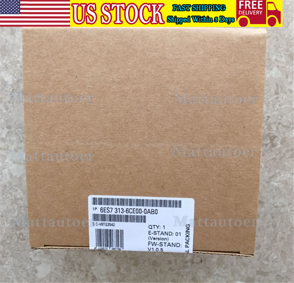 Brand New Siemens 6ES7 313-6CE00-0AB0 In Box 6ES7313-6CE00-0AB0 Fast Shipping