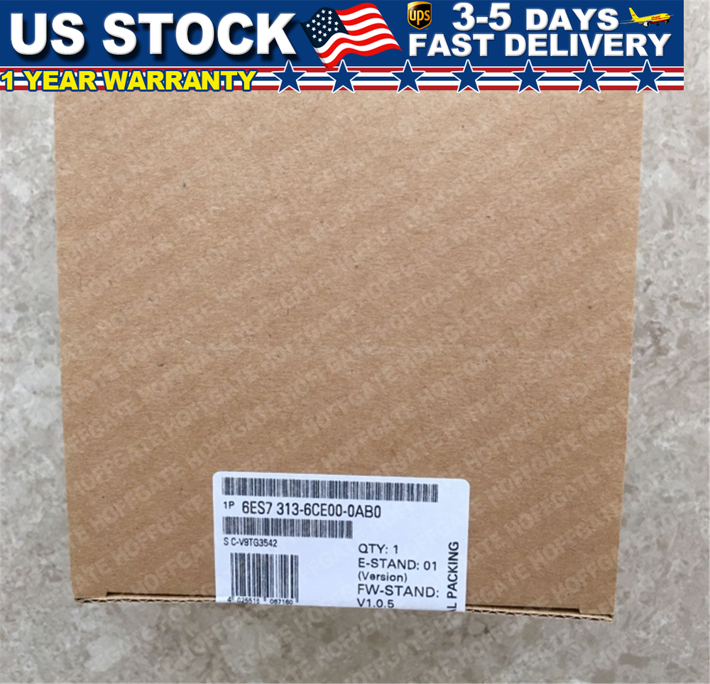 Brand New Siemens 6ES7 313-6CE00-0AB0 In Box 6ES7313-6CE00-0AB0 Fast Shipping